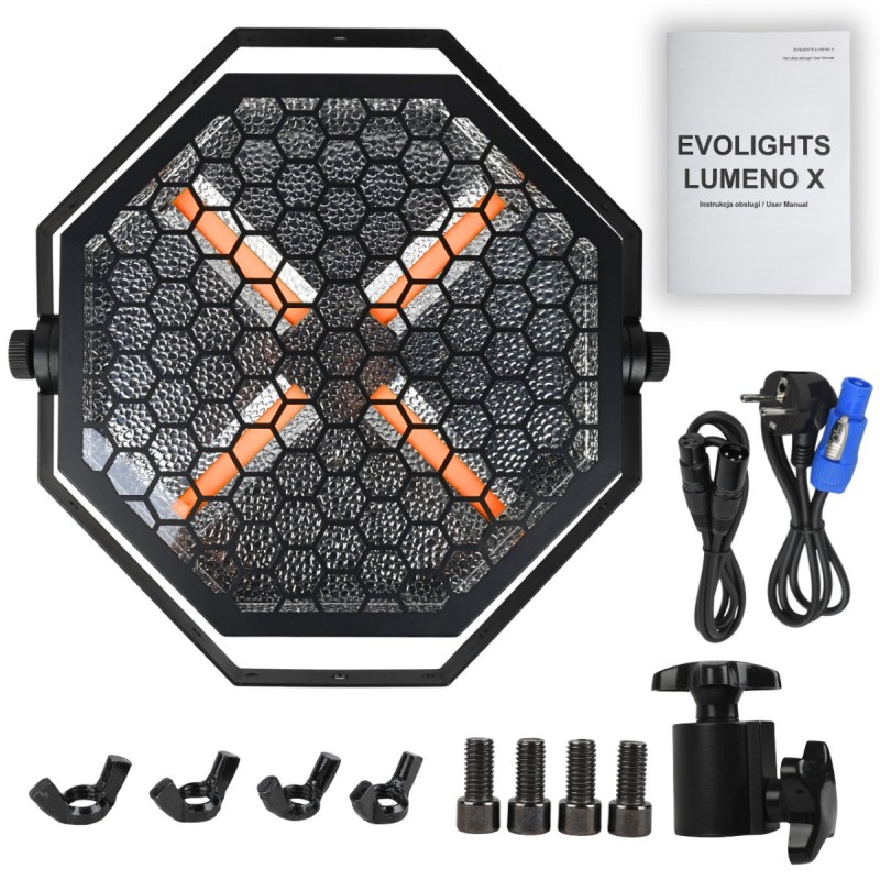 Evolights Lumeno X - Reflektor vintage oświetlenie sceniczne retro Evolights Lumeno X - Reflektor vintage oświetlenie sceniczne retro