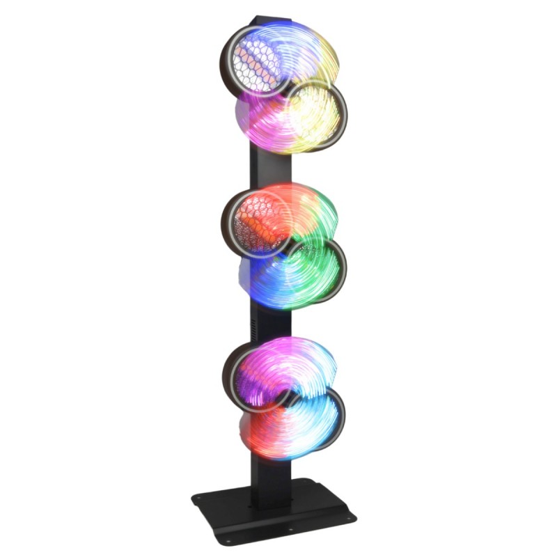 Evolights Lumen Roto - Ruchome oświetlenie sceniczne LED retro vintage RGB Evolights Lumen Roto - Ruchome oświetlenie sceniczne LED retro vintage RGB