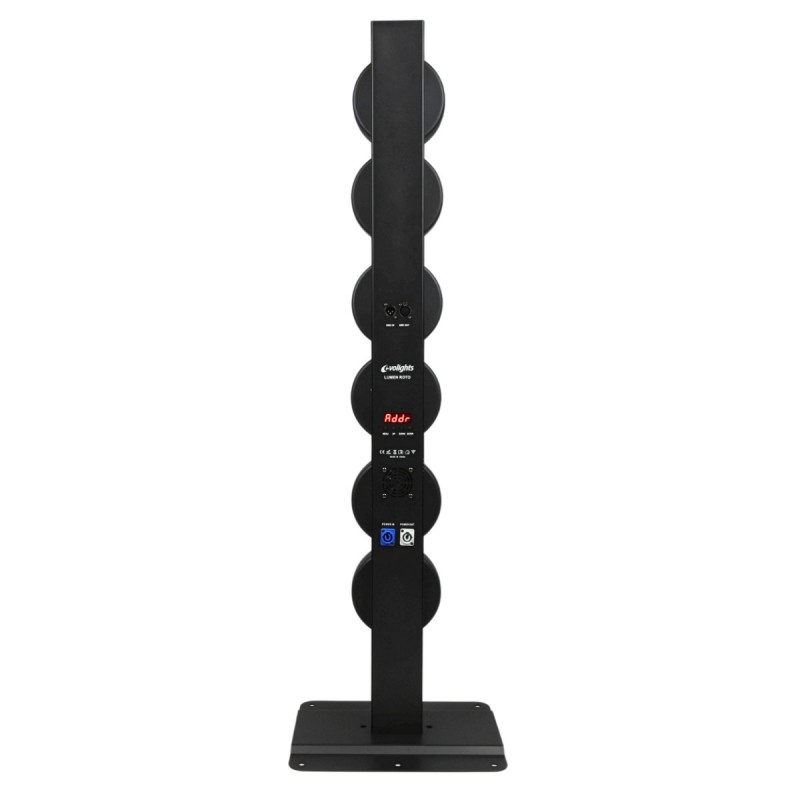 Evolights Lumen Roto - Ruchome oświetlenie sceniczne LED retro vintage RGB Evolights Lumen Roto - Ruchome oświetlenie sceniczne LED retro vintage RGB