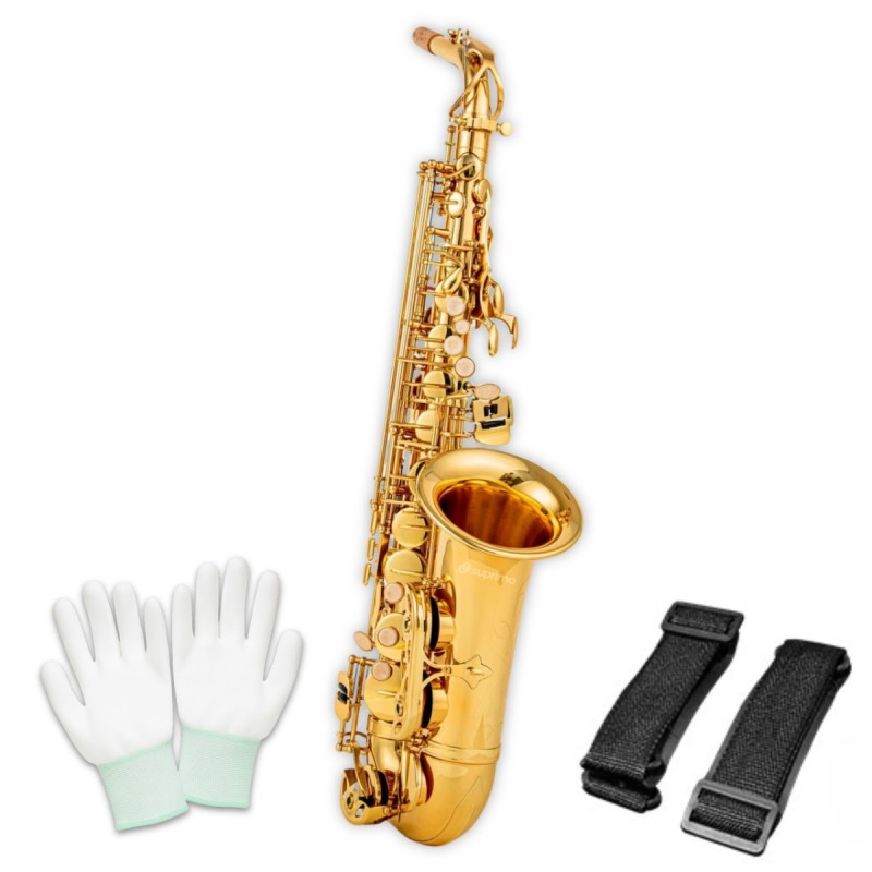 Suprimo ALTO SAXO - Saksofon altowy zestaw