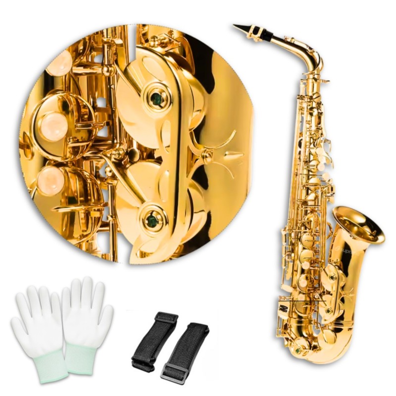 Suprimo ALTO SAXO - Saksofon altowy zestaw