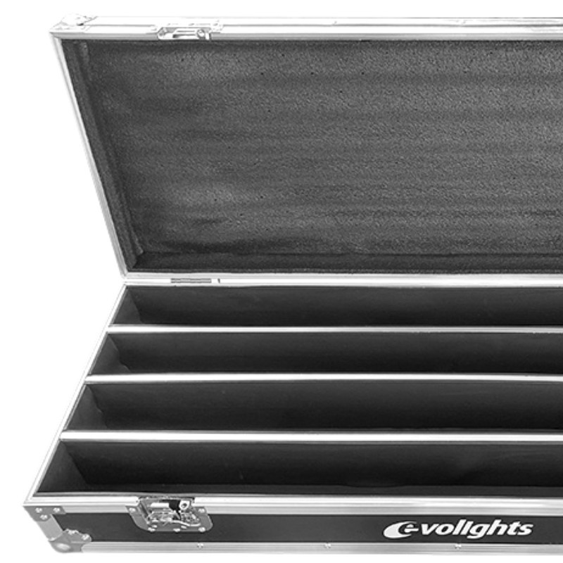 Evolights Glaze Bar Case 4in1 - Skrzynia transportowa z kółkami na 4 listwy oświetleniowe Evolights Glaze Bar Case 4in1 - Skrzynia transportowa z kółkami na 4 listwy oświetleniowe