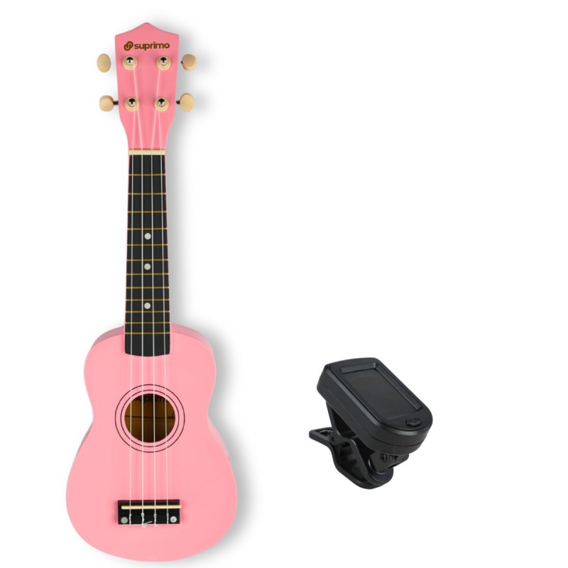 Suprimo UK21 SET PK - Ukulele sopranowe zestaw Suprimo UK21 SET PK - Ukulele sopranowe zestaw