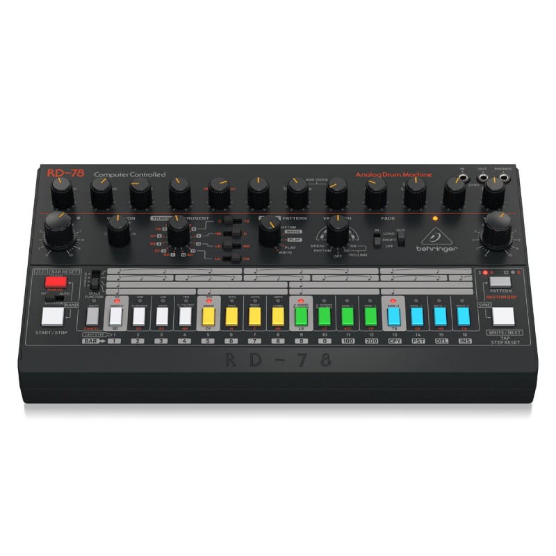 Behringer RD-78 – Analogowa maszyna perkusyjna - 3 - Automaty perkusyjne - Analogowa maszyna perkusyjna oparta na pierwowzorze l