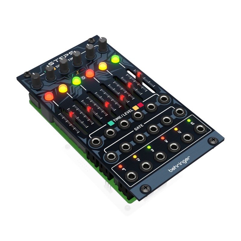 Behringer STEPS moduł analogowy - 2 - Moduły syntezatora - Behringer STEPS to wieloźródłowy moduł analogowy modulacyjny oraz sek