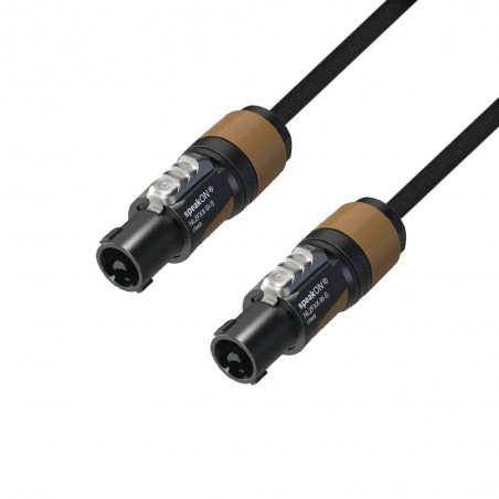 Adam Hall Cables 5 STAR S215 SS 0200 - Wysoce elastyczny kabel głośnikowy 2 x 1,5 mm? 2-biegunowy NEUTRIK© speakON 2 m - 1 - Kab