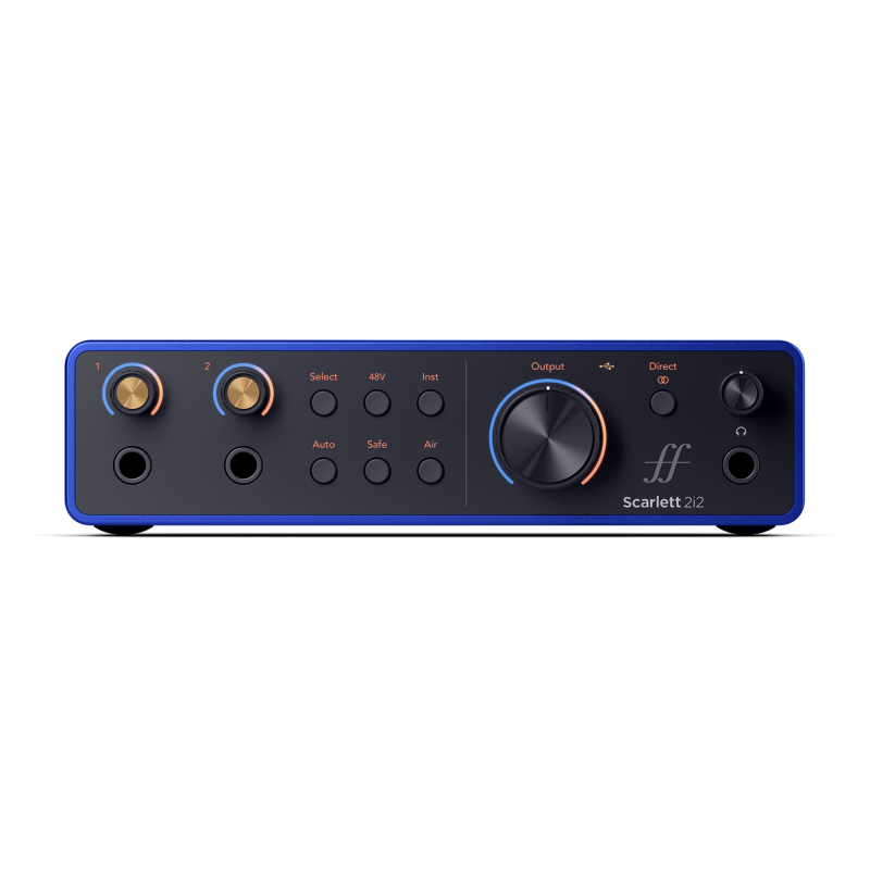 Focusrite Scarlett 2i2 Anniversary Edition Interfejs Audio - 7 - Interfejsy audio - Aby uczcić czterdzieści lat działalności Foc