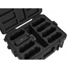 Roadinger walizka transportowa na 8x AKKU Flat Light