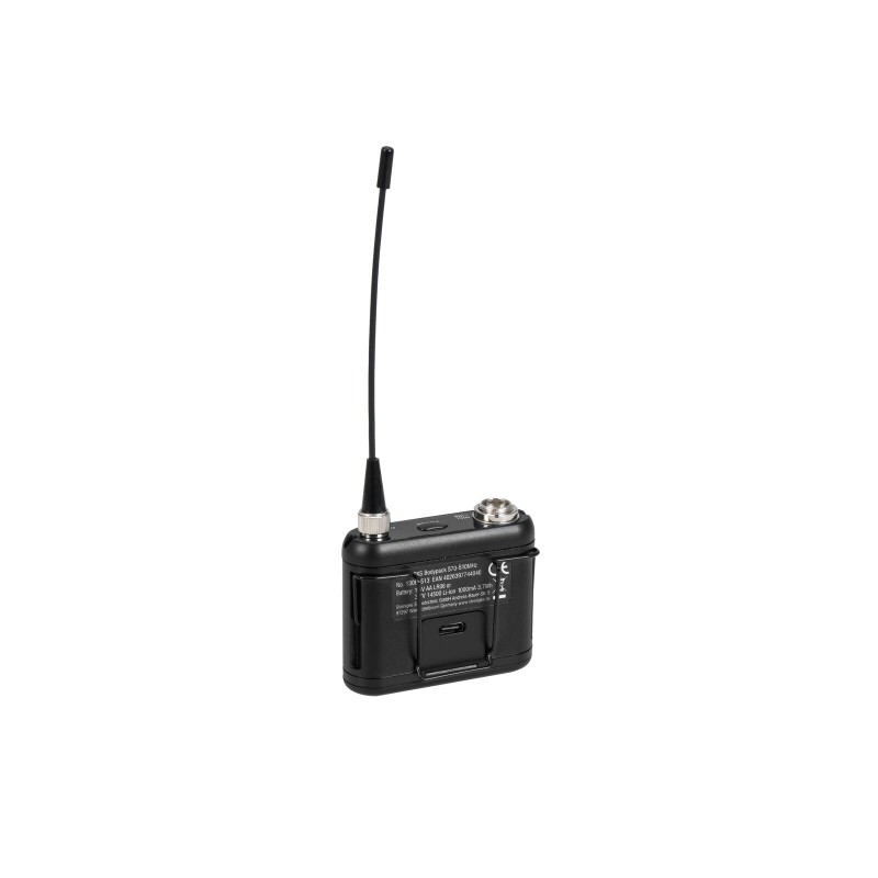 PSSO PXS - Nadajnik bodypack do odbiorników PXS 470-510 MHz PSSO PXS - Nadajnik bodypack do odbiorników PXS 470-510 MHz