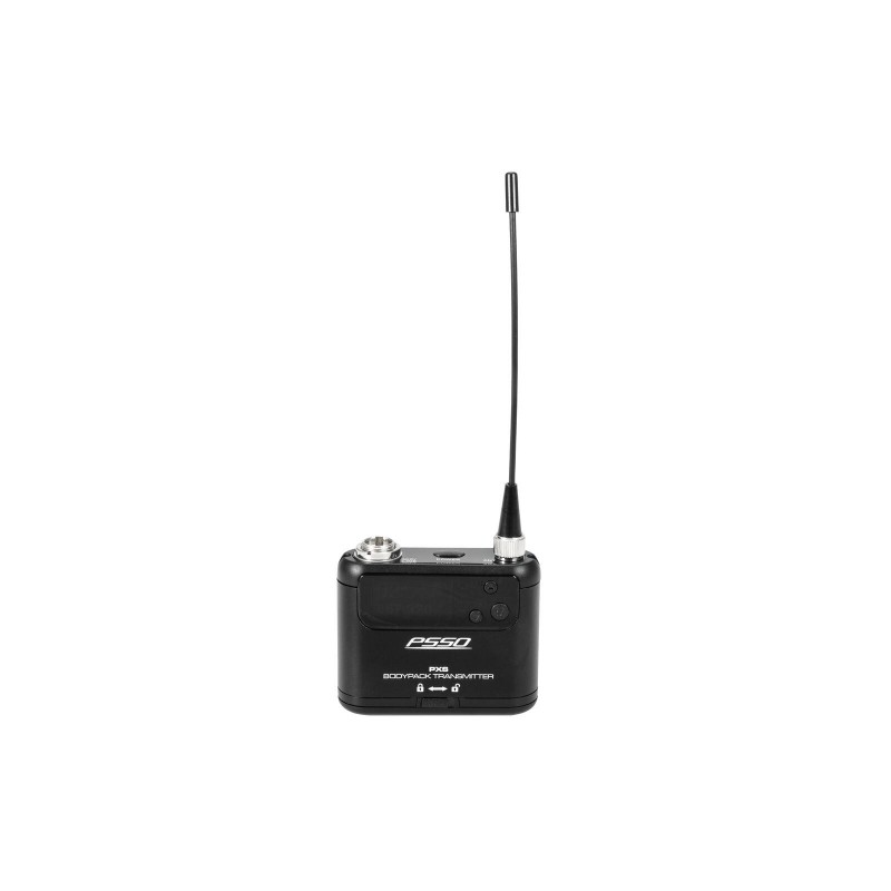 PSSO PXS - Nadajnik bodypack do odbiorników PXS 640-690 MHz PSSO PXS - Nadajnik bodypack do odbiorników PXS 640-690 MHz