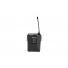 Omnitronic UHF E-FLEX - Nadajnik bodypack z mikrofonem nagłownym 559-575 MHz