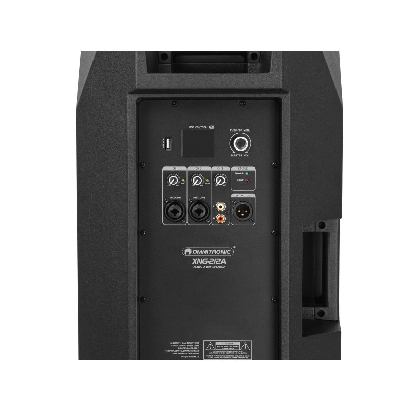 Omnitronic XNG-212A - Kolumna aktywna 12" 350W RMS