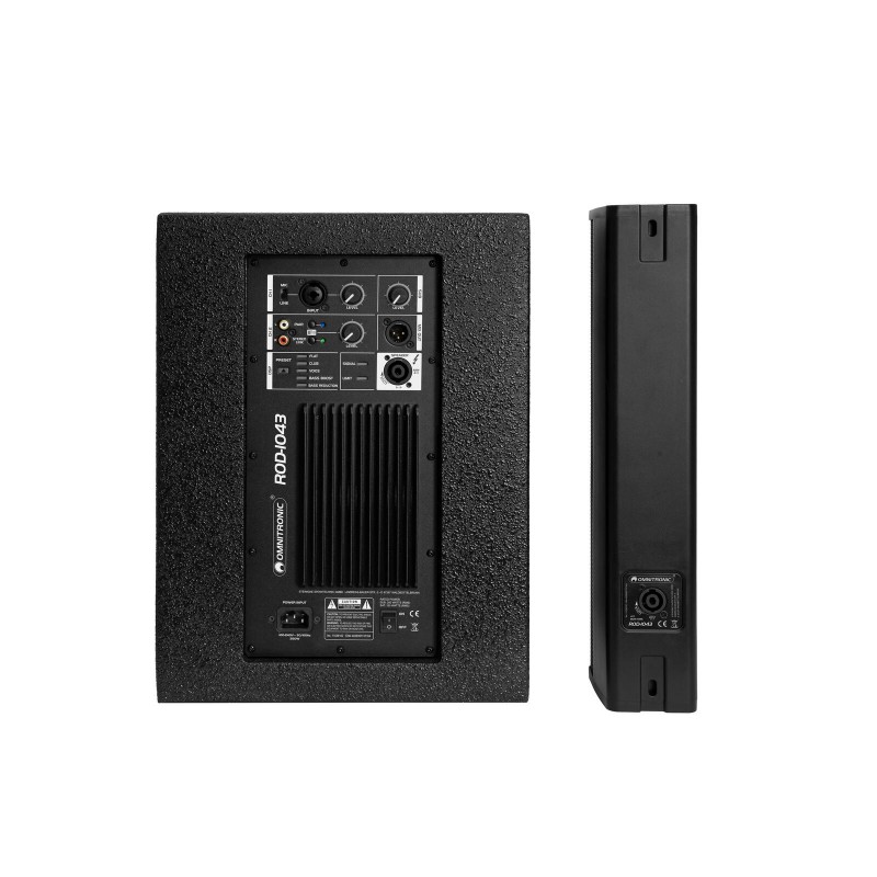 Omnitronic ROD-1043 - Mobilny system nagłośnieniowy PA 350W RMS