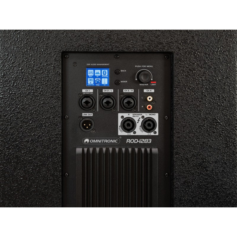 Omnitronic ROD-1283 - Mobilny system nagłośnieniowy PA 800W RMS