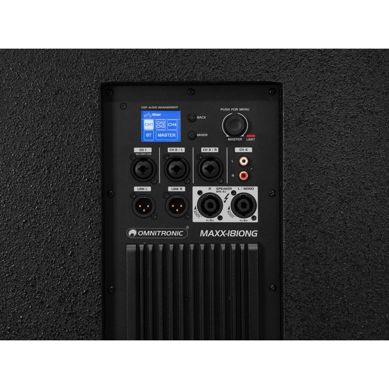 Omnitronic MAXX-1810NG 2.1 - Zestaw nagłośnieniowy