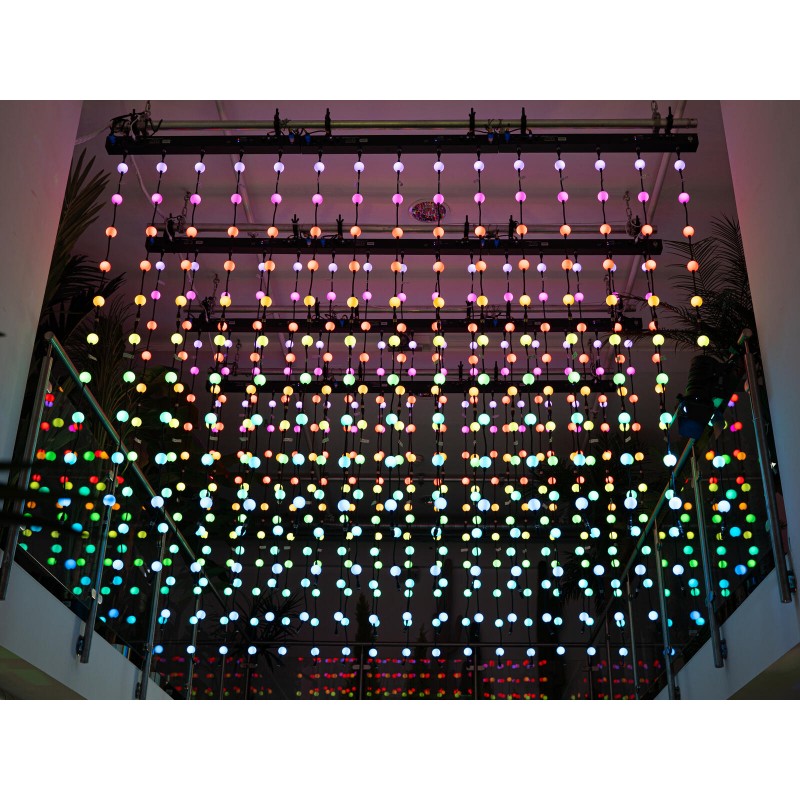 Eurolite LED Pixel Ball 360° 1m MK2 - Łańcuch oświetleniowy Eurolite LED Pixel Ball 360° 1m MK2 - Łańcuch oświetleniowy