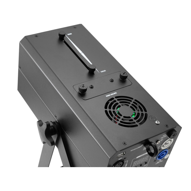 Eurolite LP-100 Logo Projector MK2 - Projektor gobo z dodatkowym kołem kolorów Eurolite LP-100 Logo Projector MK2 - Projektor gobo z dodatkowym kołem kolorów
