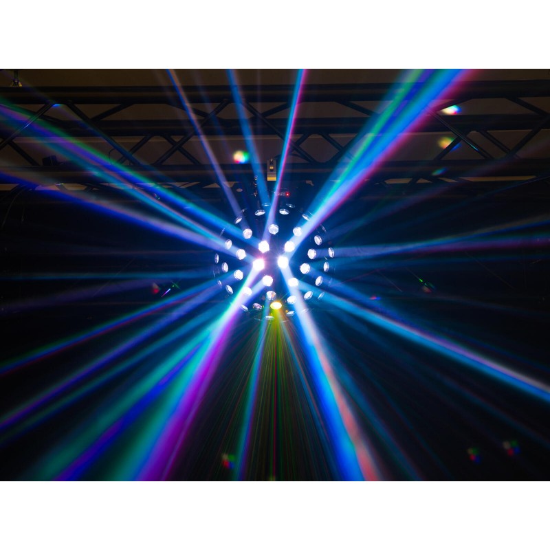 Eurolite AKKU B-40 Laser Beam Effect AIR Black - Kula świetlna Eurolite AKKU B-40 Laser Beam Effect AIR Black - Kula świetlna