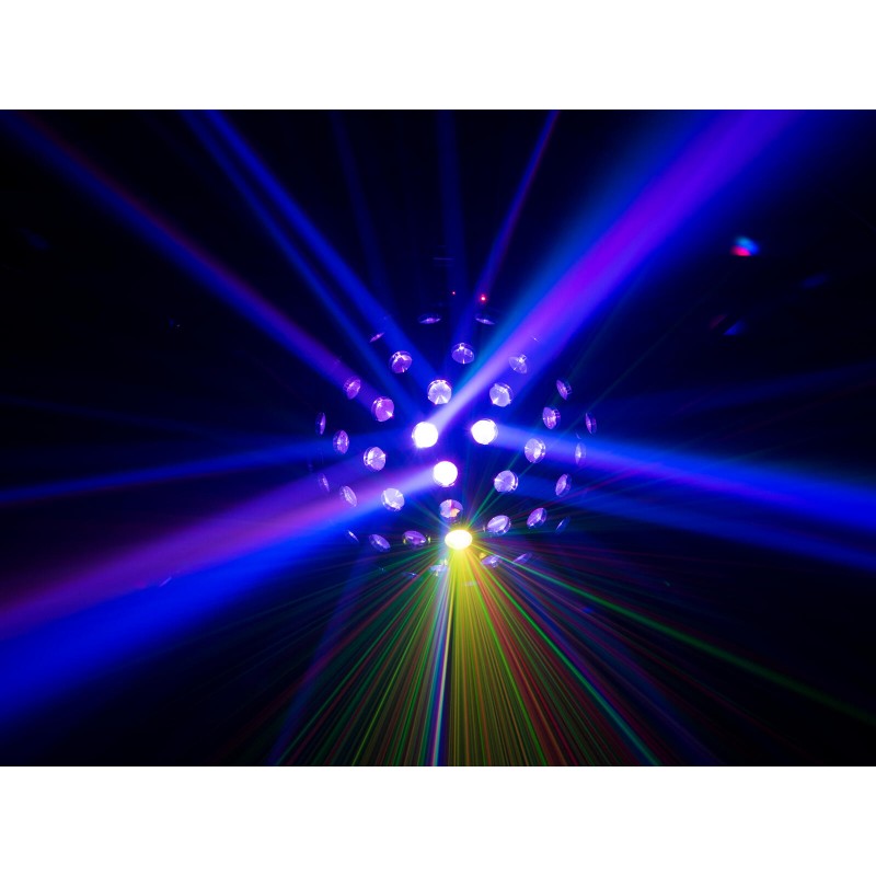 Eurolite AKKU B-40 Laser Beam Effect AIR Black - Kula świetlna Eurolite AKKU B-40 Laser Beam Effect AIR Black - Kula świetlna