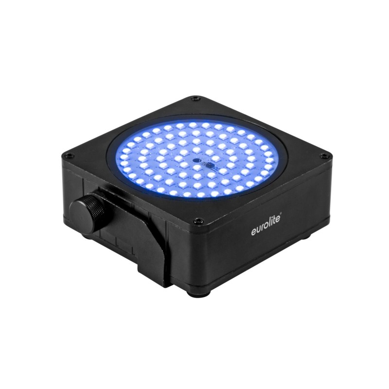 Eurolite zestaw oświetleniowy 8x AKKU IP Flat Light SMD BK + walizka transportowa