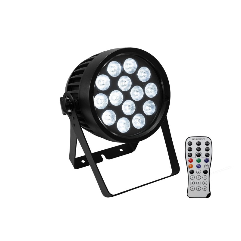 Eurolite zestaw oświetleniowy 4x AKKU IP PAR 14 HCL QuickDMX + skrzynia transportowa