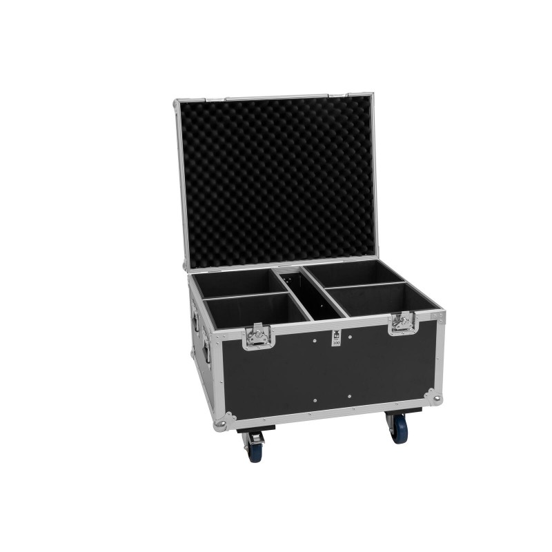Eurolite zestaw oświetleniowy 4x AKKU IP PAR 14 HCL QuickDMX + skrzynia transportowa