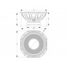 Celto Acoustique 18SW1500 - Głośnik niskotonowy 18" z magnesem ferrytowym Celto Acoustique 18SW1500 - Głośnik niskotonowy 18" z magnesem ferrytowym