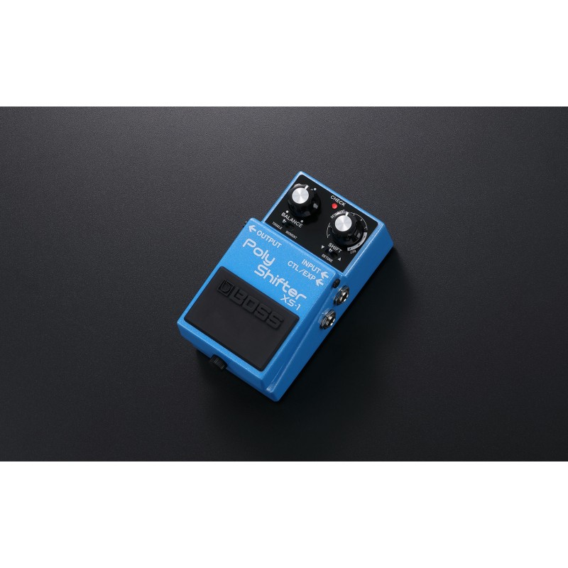 Boss XS-1 Poly Shifter Efekt gitarowy - 2 - Efekty Pitch Shifter - XS-1 Poly Shifter zapewnia natychmiastowe przestrojenie w wyg