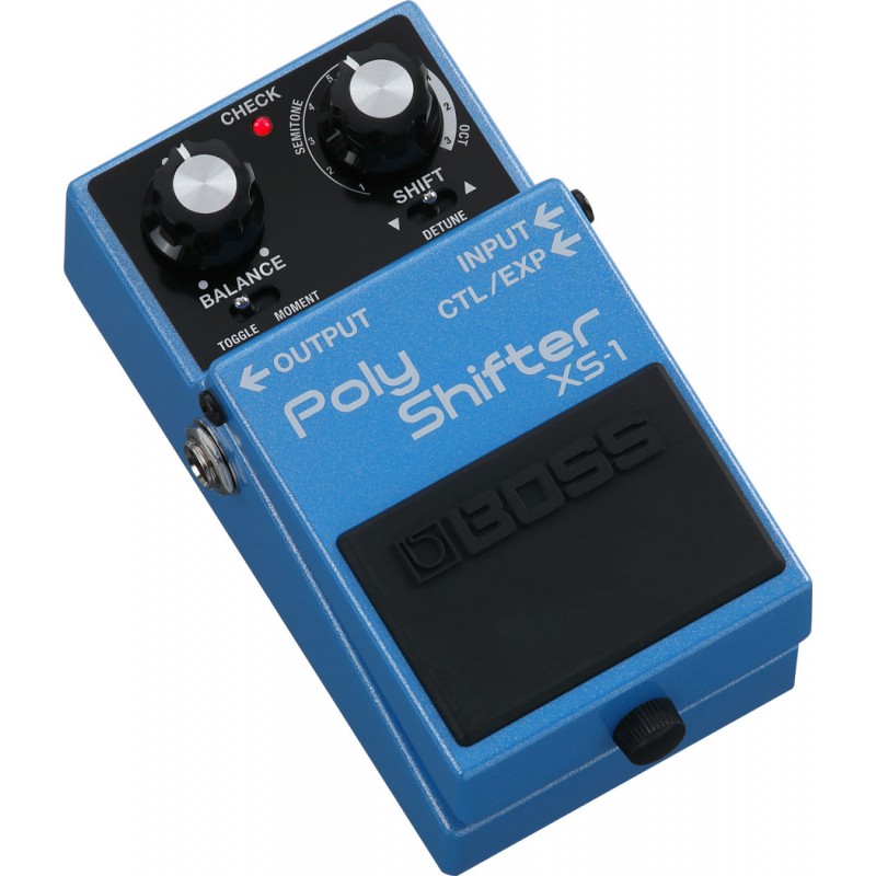 Boss XS-1 Poly Shifter Efekt gitarowy - 4 - Efekty Pitch Shifter - XS-1 Poly Shifter zapewnia natychmiastowe przestrojenie w wyg