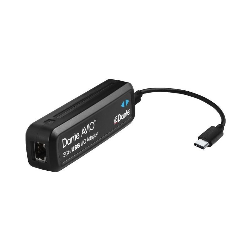 Monacor ADP-USBC-2X2 - Konwerter AVIO Dante-USB