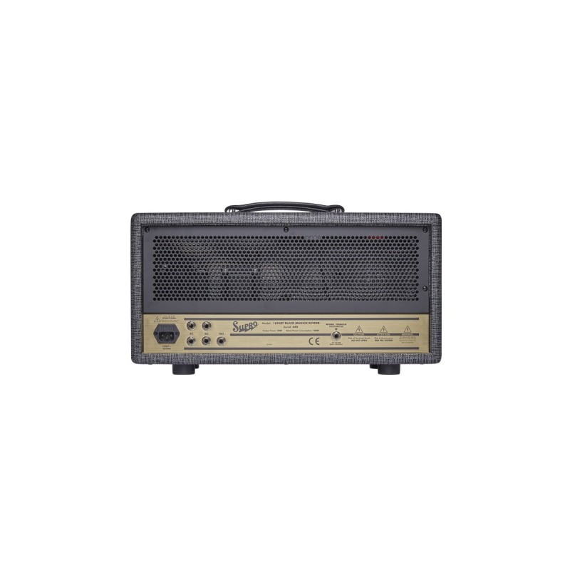 Supro Black Magic Reverb Head - Głowa gitarowa Supro Black Magic Reverb Head - Głowa gitarowa