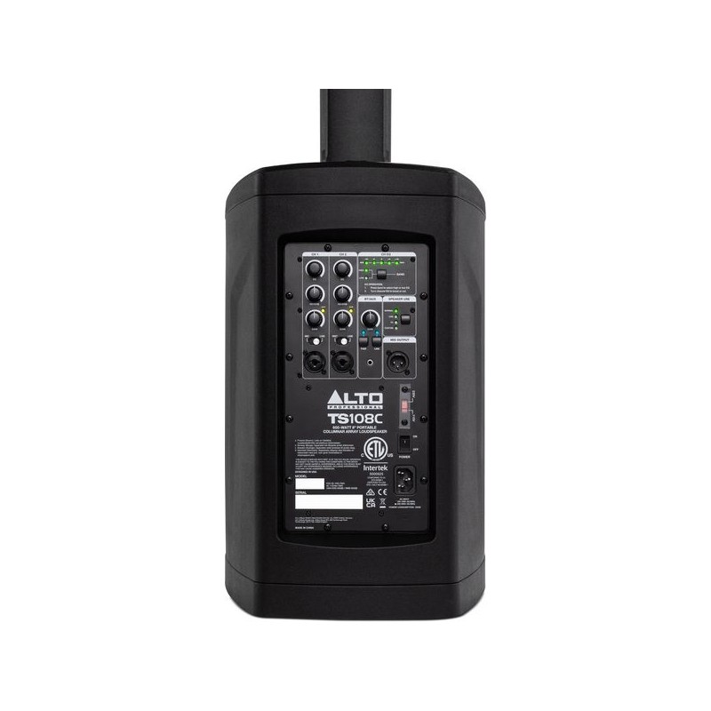 Alto Professional TS108C słupkowy system nagłośnieniowy PA - 5 - Systemy słupkowe - Alto Pro TS108C to kompaktowy słupkowy syste