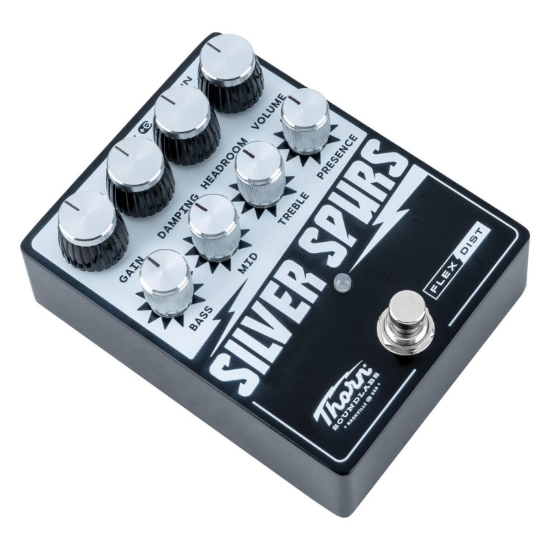 Thorn Soundlabs Silver Spurs - Efekt gitarowy Distortion Thorn Soundlabs Silver Spurs - Efekt gitarowy Distortion