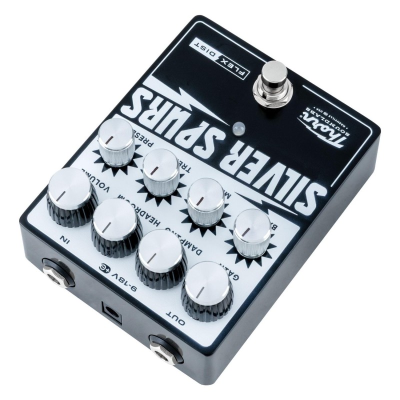 Thorn Soundlabs Silver Spurs - Efekt gitarowy Distortion Thorn Soundlabs Silver Spurs - Efekt gitarowy Distortion
