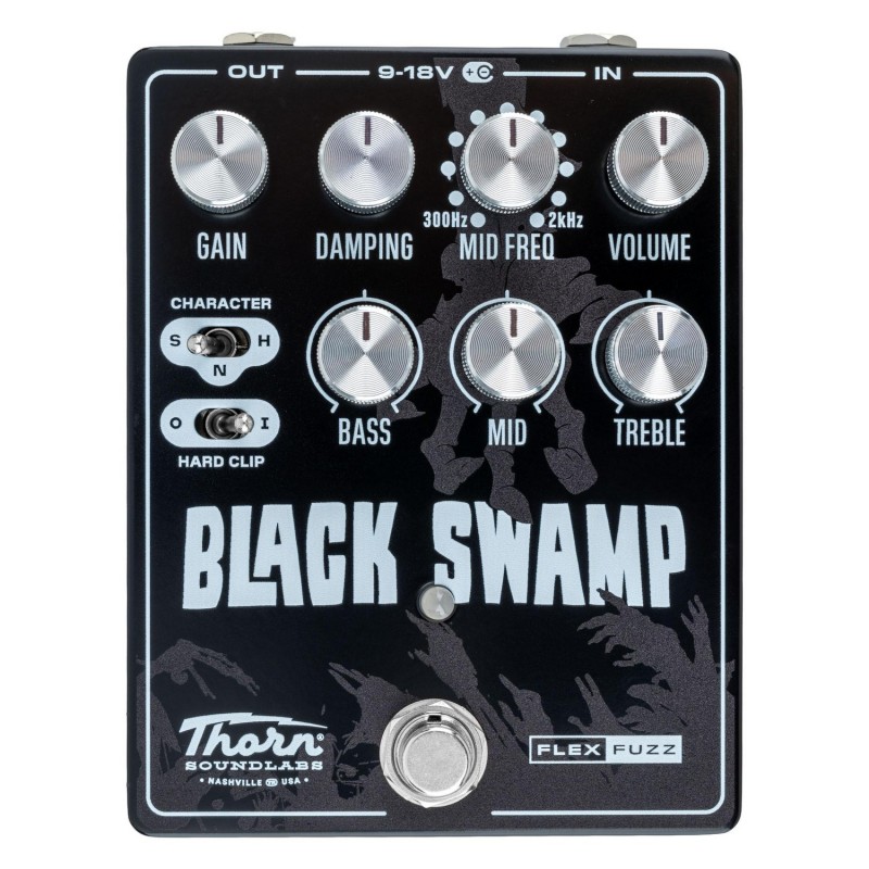 Thorn Soundlabs Black Swamp - Efekt gitarowy Fuzz Thorn Soundlabs Black Swamp - Efekt gitarowy Fuzz