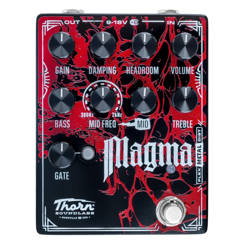 Thorn Soundlabs Magma - Efekt gitarowy Metal Distortion Thorn Soundlabs Magma - Efekt gitarowy Metal Distortion