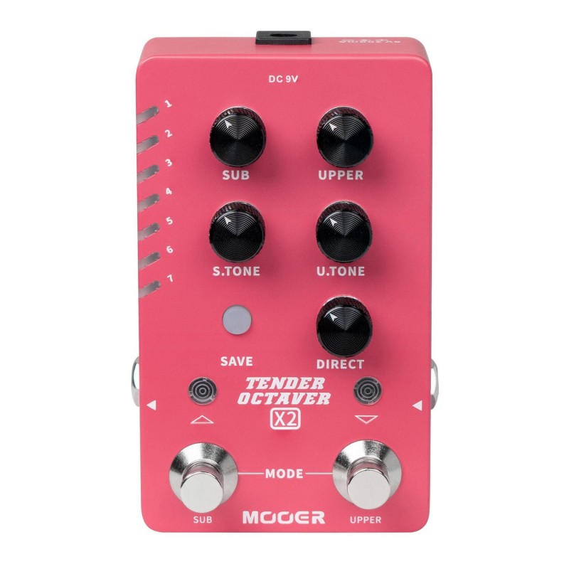 Mooer Tender Octaver X2 - Efekt gitarowy Octave Mooer Tender Octaver X2 - Efekt gitarowy Octave