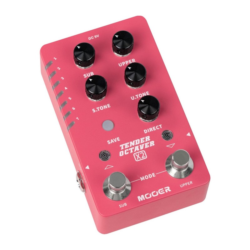 Mooer Tender Octaver X2 - Efekt gitarowy Octave Mooer Tender Octaver X2 - Efekt gitarowy Octave