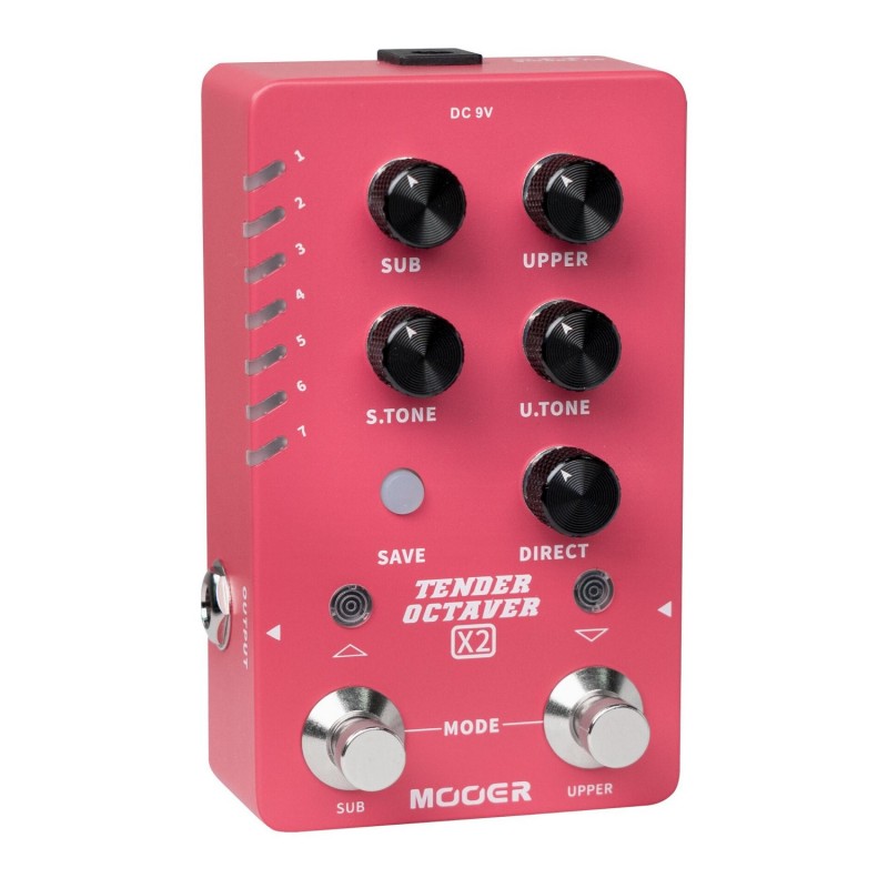 Mooer Tender Octaver X2 - Efekt gitarowy Octave Mooer Tender Octaver X2 - Efekt gitarowy Octave