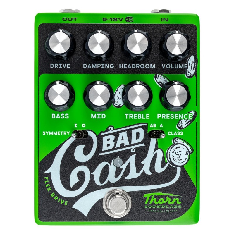 Thorn Soundlabs Bad Cash - Efekt gitarowy Overdrive Thorn Soundlabs Bad Cash - Efekt gitarowy Overdrive