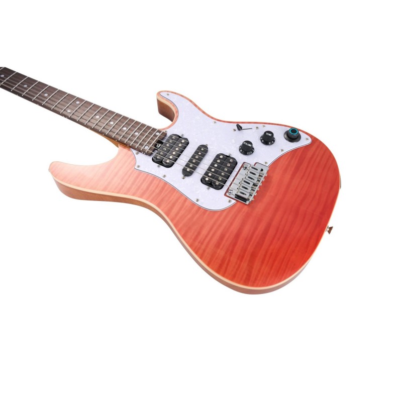 Mooer SL810 Red Burst - Gitara elektryczna