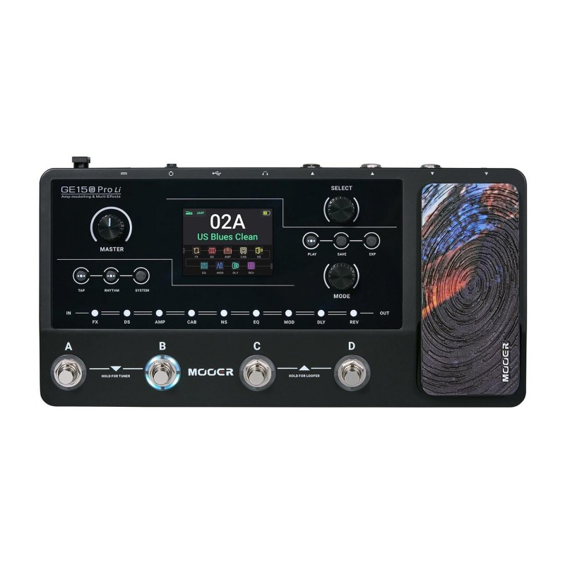 Mooer GE150 PRO Li Black - Multi-efekt gitarowy