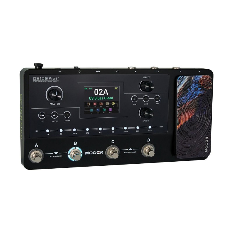 Mooer GE150 PRO Li Black - Multi-efekt gitarowy