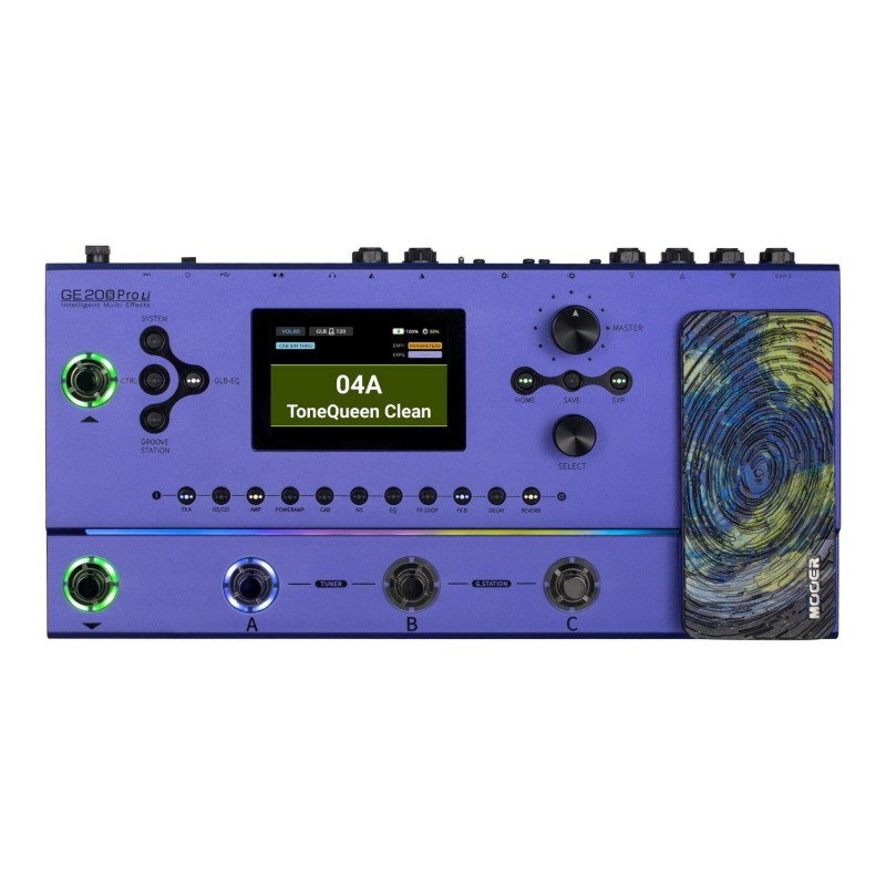 Mooer GE200 Pro Li - Multi-efekt gitarowy