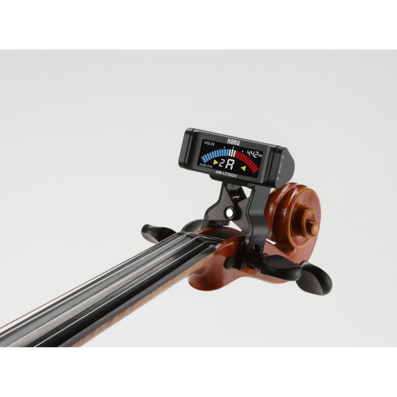 Korg AW-LT100 V - Tuner do skrzypiec i altówek z klipsem