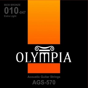 OLYMPIA AGS570 - Struny do akustyka