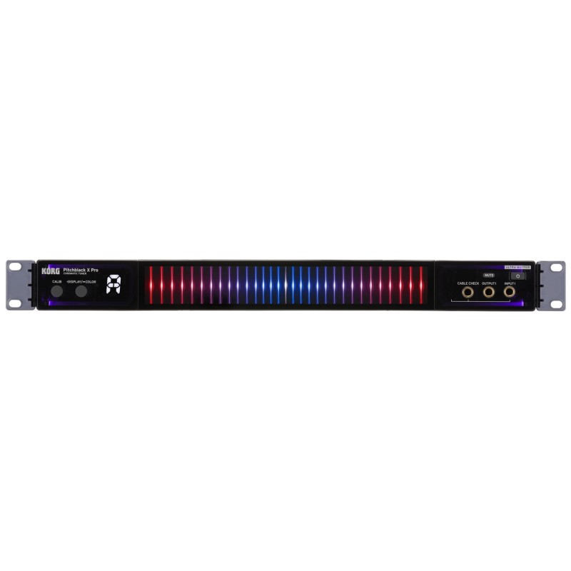 Korg Pitchblack X Pro - Tuner chromatyczny typu Rack