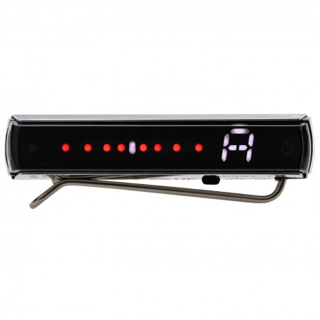 Korg PitchStrap Silver - Tuner na pasek gitarowy
