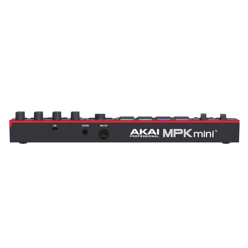 Akai MPK Mini 4 Black – Mini klawiatura sterująca Akai MPK Mini 4 Black – Mini klawiatura sterująca