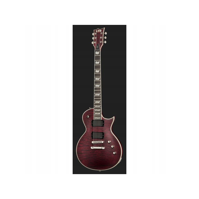 ESP LTD EC-401 QM STBCS Gitara elektryczna - 3 - Gitary elektryczne - 